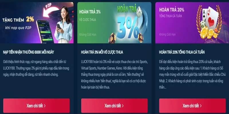 Giao diện tổng quan nền tảng cá cược trực tuyến Hit Club 88